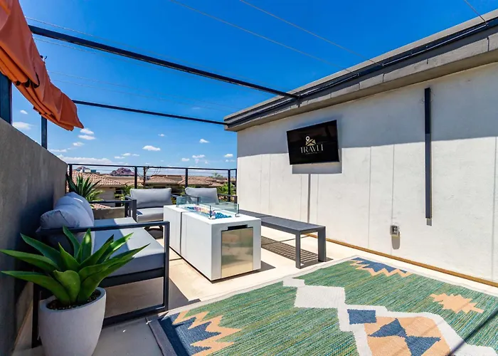 Papago Lux Townhouse With Rooftop Lounge *